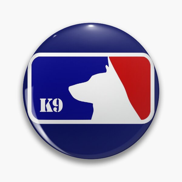 Item preview, Police K9 Patriotic Red & Blue German Shepherd designed and sold by StrongVlad.