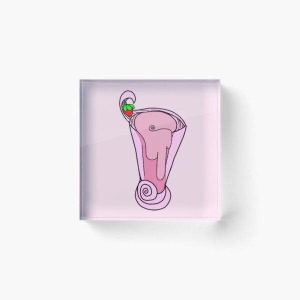 Item preview, Strawberry milkshake- pink designed and sold by beckyhowling.
