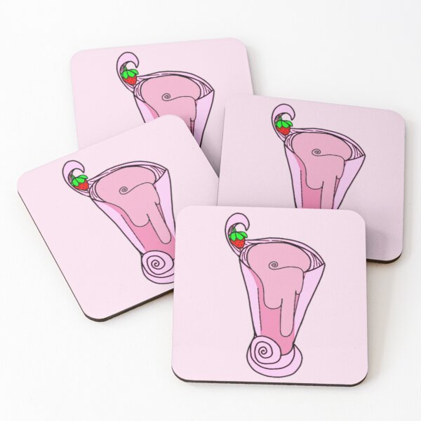 Item preview, Strawberry milkshake- pink designed and sold by beckyhowling.