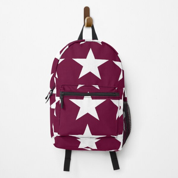 Item preview, Large WHITE and BURGUNDY STARS  designed and sold by RachelMacht.