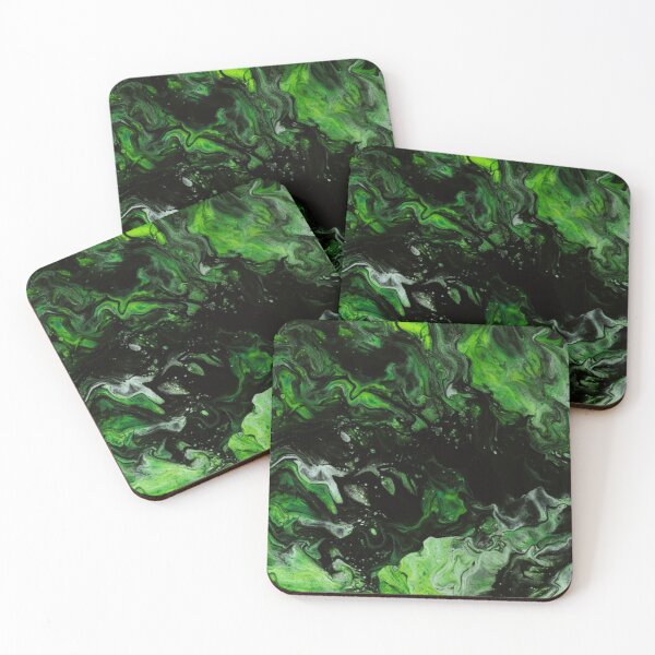 Item preview, Green splash art designed and sold by WallStreet Arts.
