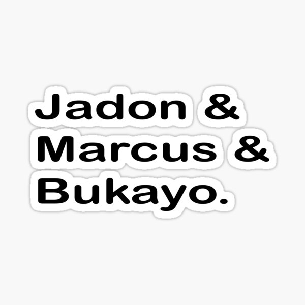 Artikel-Vorschau von  jadon & marcus & bukayo geschenke, designt und verkauft von seriesxanime.
