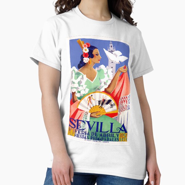 Item preview, 1952 Seville Spain April Fair Poster designed and sold by retrographics.