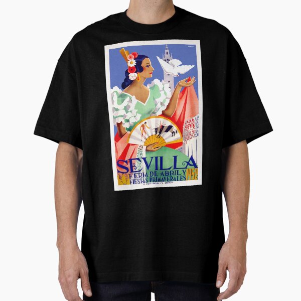 Item preview, 1952 Seville Spain April Fair Poster designed and sold by retrographics.