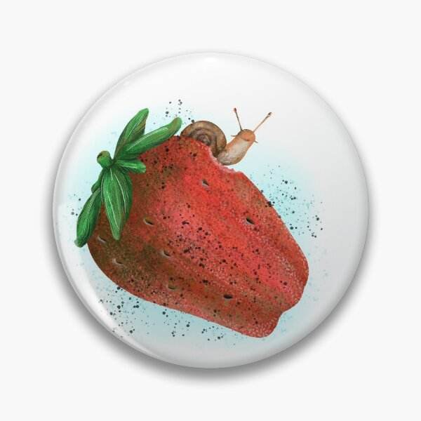 Item preview, Tiny Snail Big Strawberry designed and sold by EdenWrayArt.