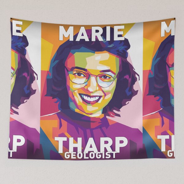 Item preview, Marie tharp designed and sold by Shecience.