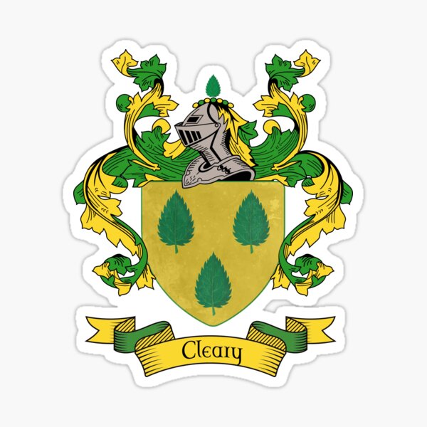 Cleary Irish Family Surname Pin Badge 