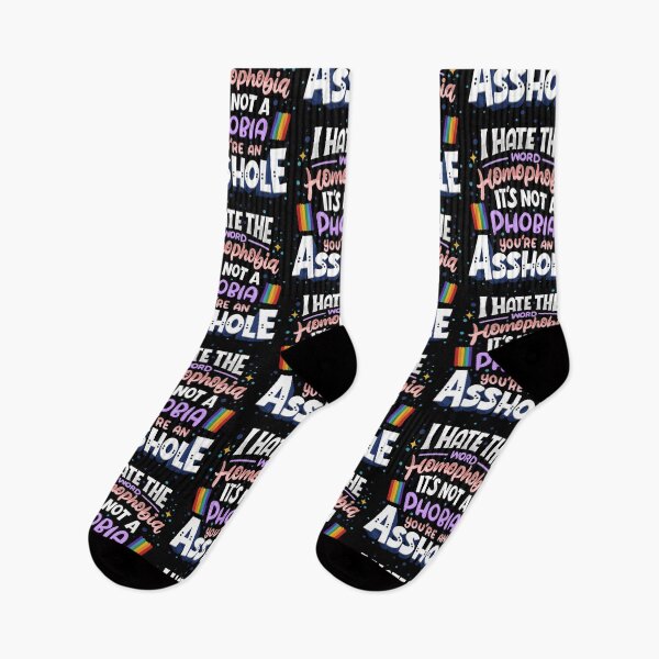 Item preview, I HATE The Word Homophobia - LGBTQ Pride Support designed and sold by anziehend.