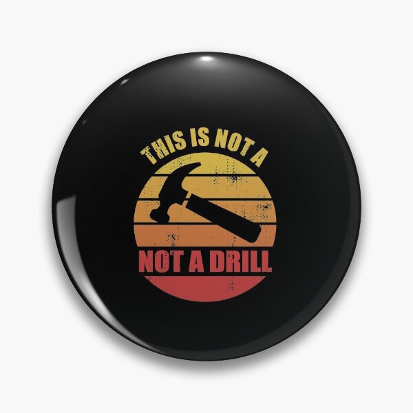 Item preview, This Is Not A Drill, Sunset Design designed and sold by Avishy.