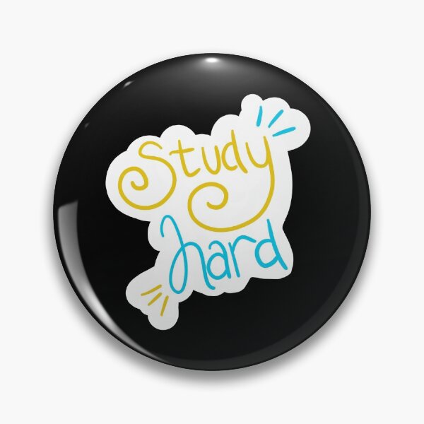 Item preview, Study hard designed and sold by emDesign123.