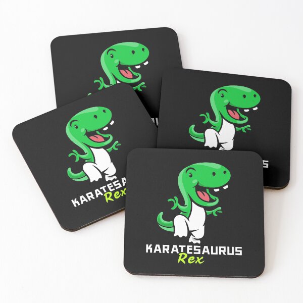 Item preview, Karatesaurus Rex . Adorable T Rex for Dinosaur Lovers designed and sold by AwakenedSoul.