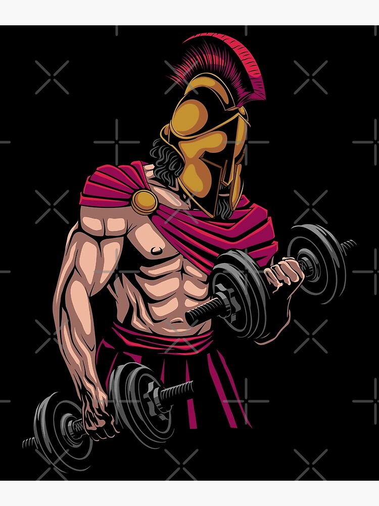 Strong Like Spartant-Shirt Power Lifting Bodybuilding Gym Strong Like Spartant-Shirt Power Lifting Bodybuilding Gym