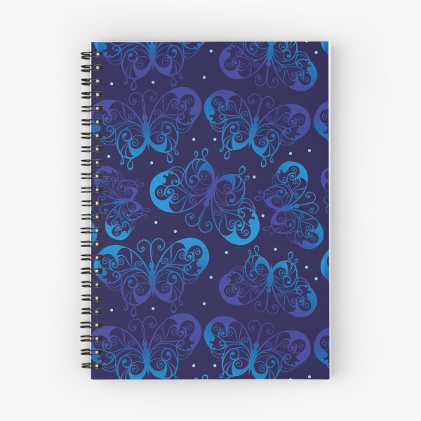 Item preview, Butterfly art of blue butterfly background - gift for butterfly lovers designed and sold by Alice-Elgawi.