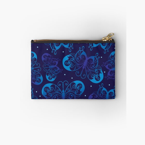 Item preview, Butterfly art of blue butterfly background - gift for butterfly lovers designed and sold by Alice-Elgawi.