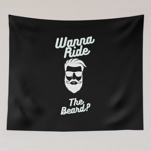 Item preview, 2 Wanna Ride The Beard? Beard Lovers Design <3 designed and sold by SweetEnjoyable.