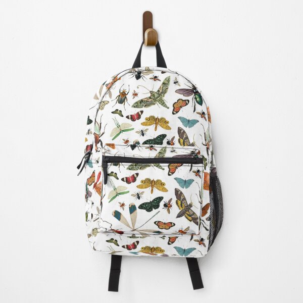 Item preview, Historical Insect Illustrations White Background Pattern designed and sold by Bumblefuzzies.