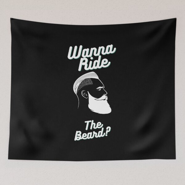 Item preview, 4 Wanna Ride The Beard? Beard Lovers Design <3 designed and sold by SweetEnjoyable.