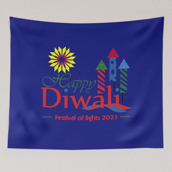 Item preview, Happy Diwali 2021 - Festival of lights designed and sold by CyberArt Designers.