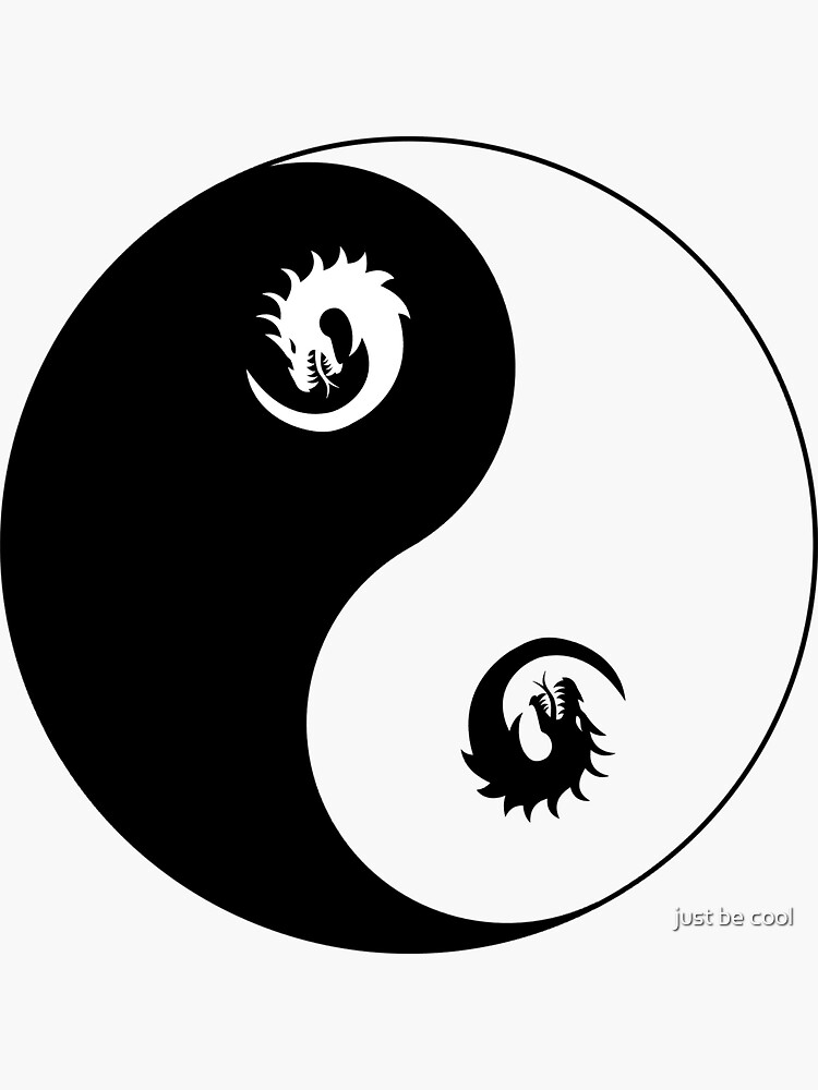 Yin Yang Stickers - Just Stickers
