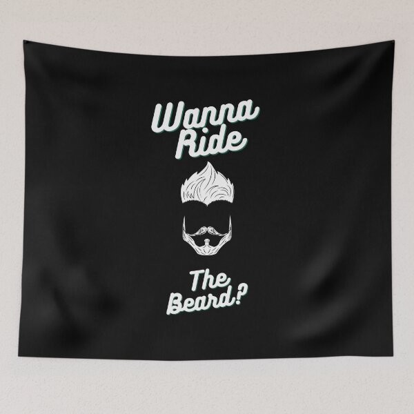 Item preview, 10 Wanna Ride The Beard? Beard Lovers Design <3 designed and sold by SweetEnjoyable.