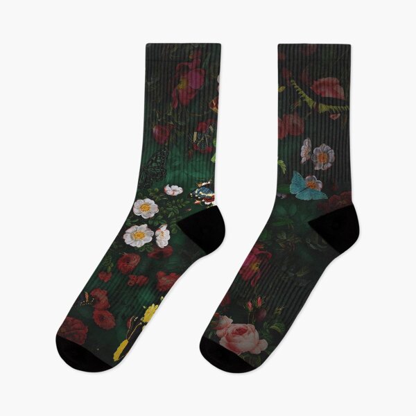 Item preview, Butterfly Rose Garden - Digital Collage Pattern designed and sold by DoggoTankDesign.