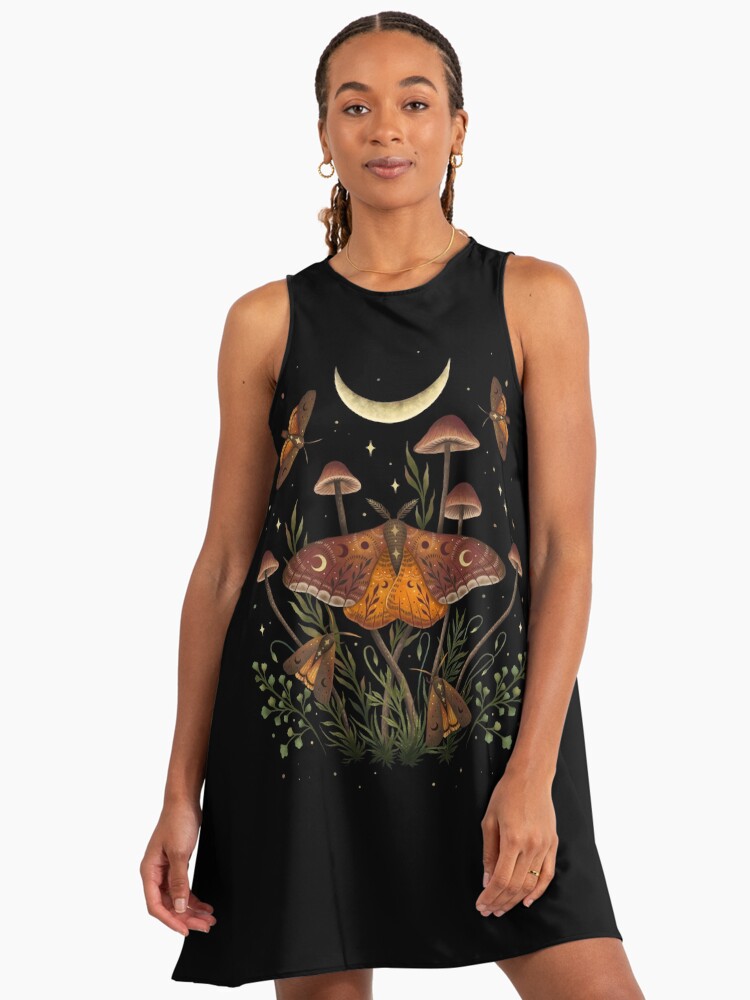 Autumn Light Underwing" A-Line Dress for Sale by episodicDrawing | Redbubble