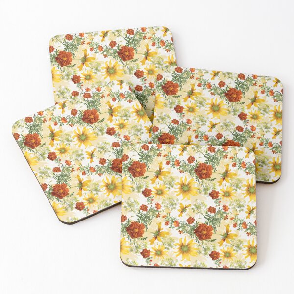 Item preview, Cheerful Botanical Floral Print Pattern (See others in the set!)  designed and sold by cozycaroline.