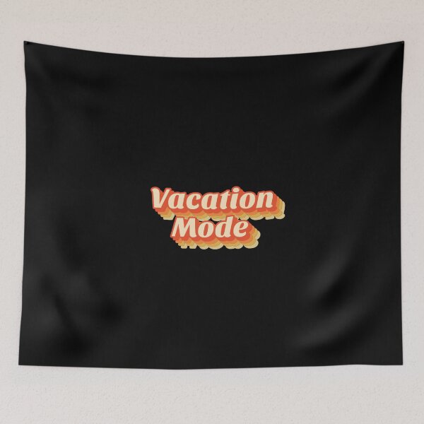 Item preview, Vintage Vacation Mode designed and sold by LittleFlairTee.