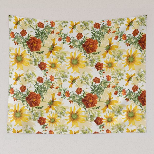 Item preview, Cheerful Botanical Floral Print Pattern (See others in the set!)  designed and sold by cozycaroline.