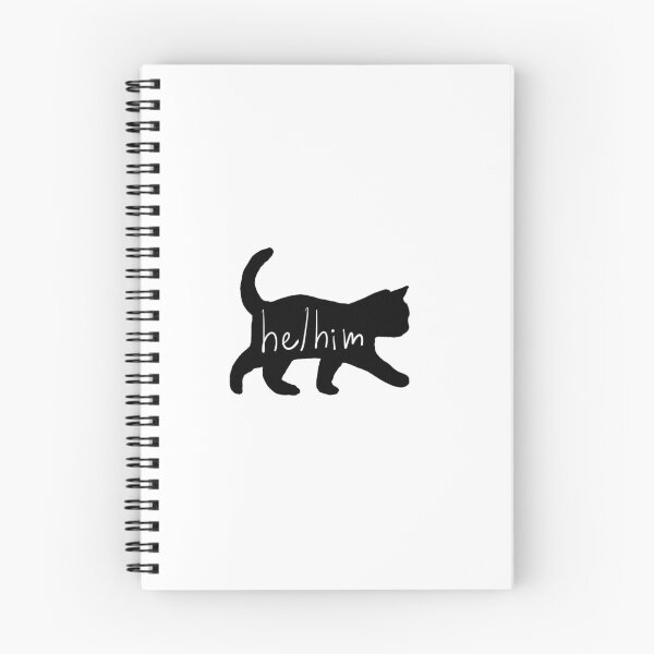 Item preview, he/ him pronoun cat  designed and sold by may1249.