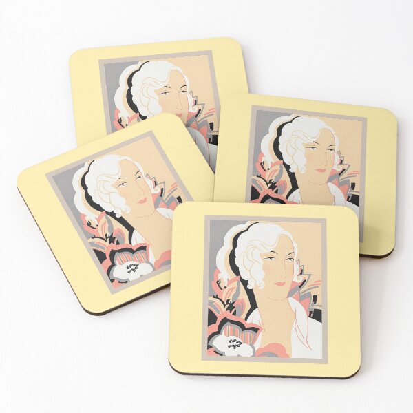 Item preview, Art Deco Cover of the fashion magazine (1931) by Delovincourt designed and sold by Designedbysm.