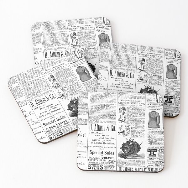 Item preview, Old Newspaper Textures V1 designed and sold by KleinDuBois.