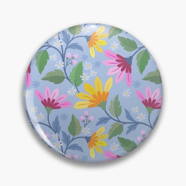 Item preview, Colorful Hand Draw Flower Design Pattern designed and sold by Arne Smet.
