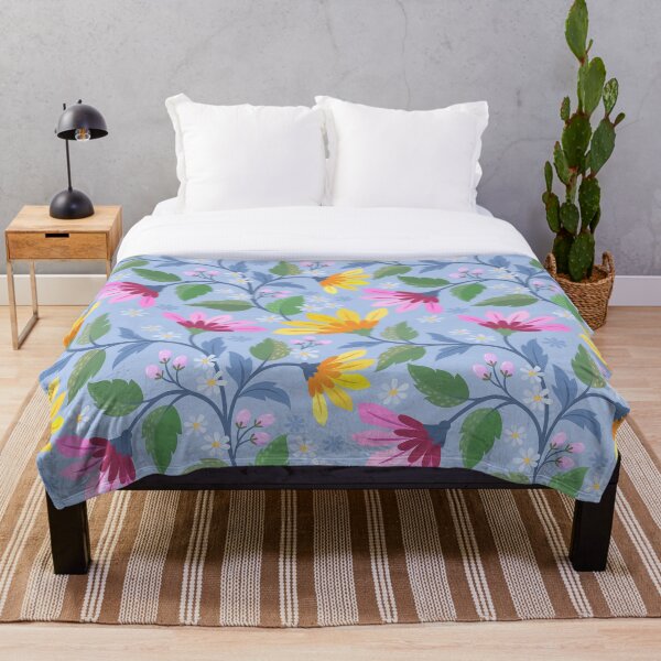 Item preview, Colorful Hand Draw Flower Design Pattern designed and sold by Arne Smet.