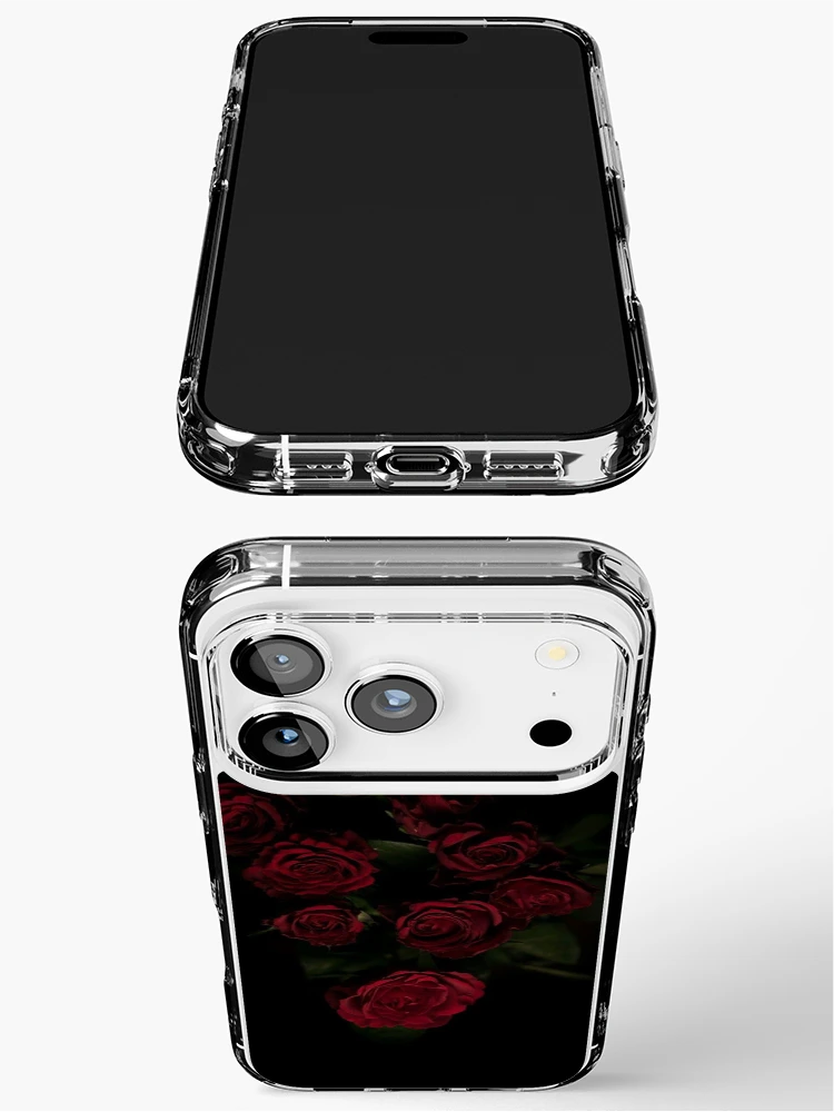 Thumbnail 3 of 5, iPhone Case, Aesthetic Roses Phone Case. designed and sold by red8u.