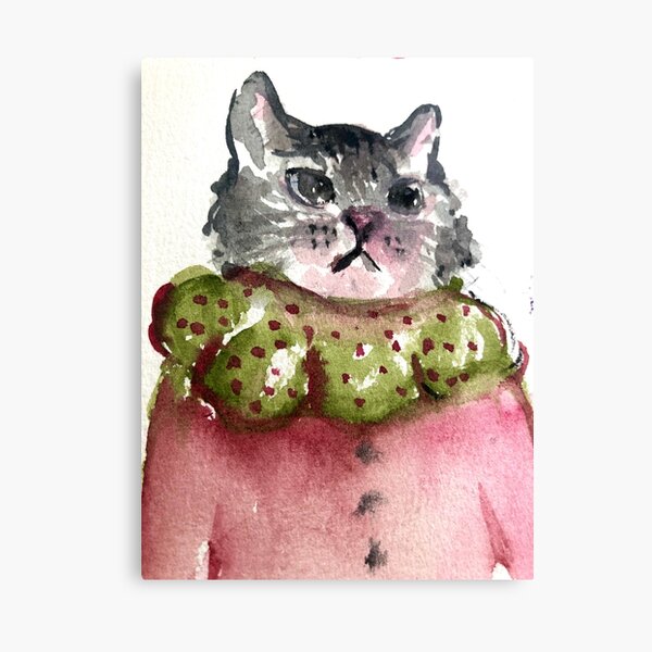 Lea the Cat Canvas Print