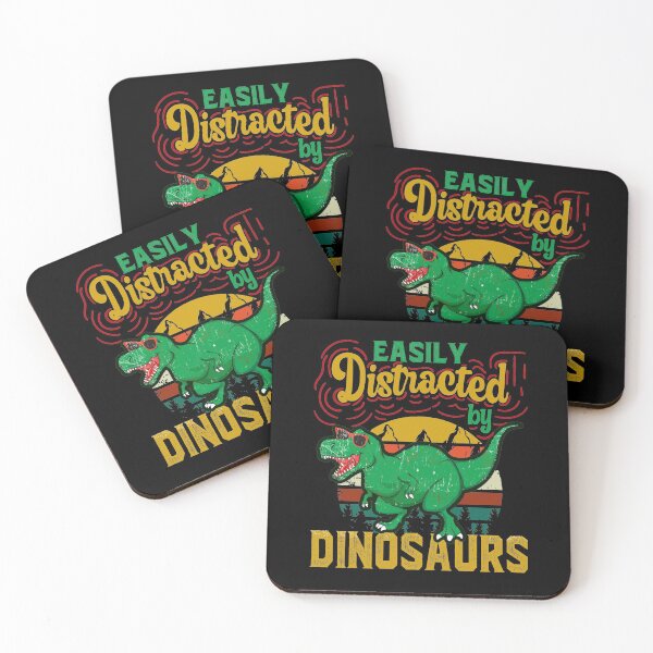 Item preview, Easily Distracted By Dinosaurs designed and sold by DebbisPalette.