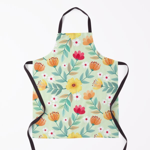 Item preview, patrón de flores de colores designed and sold by Arne Smet.