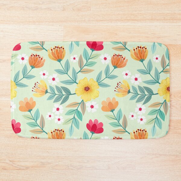 Item preview, colorful flowers pattern designed and sold by Arne Smet.