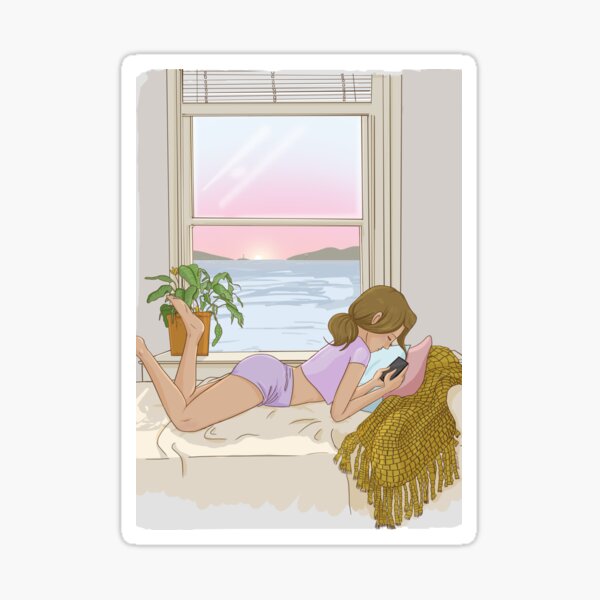 Loves me not (spring) Sticker