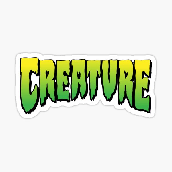 SKATE-CREATURE LOGO Sticker