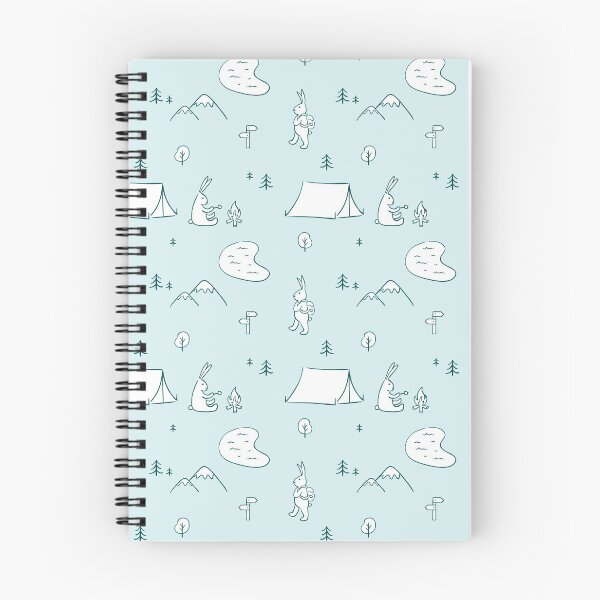 Item preview, The Hiking Bunny - blue version designed and sold by Domska.