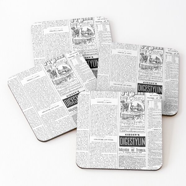 Item preview, Old Newspaper Textures V8 designed and sold by KleinDuBois.