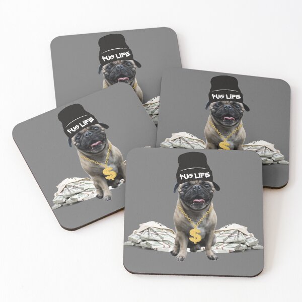 Item preview, MerchHaus - Pug Life / Thug Life - A Pug Lovers Design designed and sold by MerchHaus.