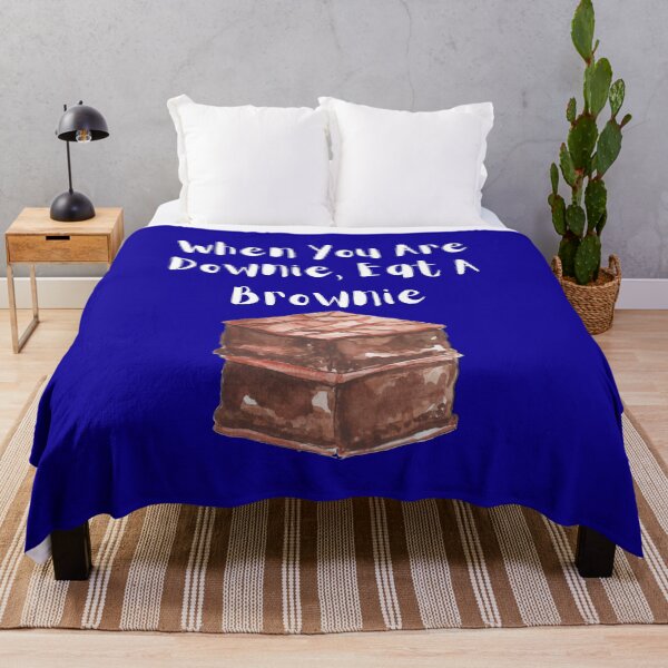 Item preview, When You Are A Downie, Eat A Brownie designed and sold by Teepocalypse.