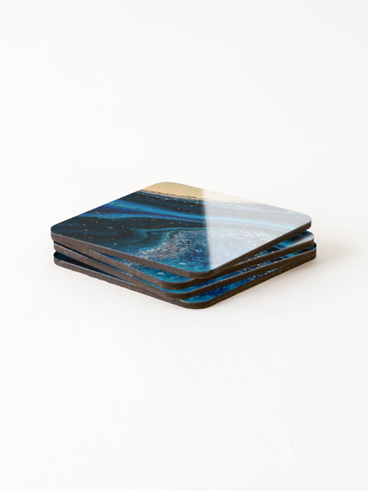 Thumbnail 4 of 5, Coasters (Set of 4), Frost Bitten designed and sold by RewskiPhotos.