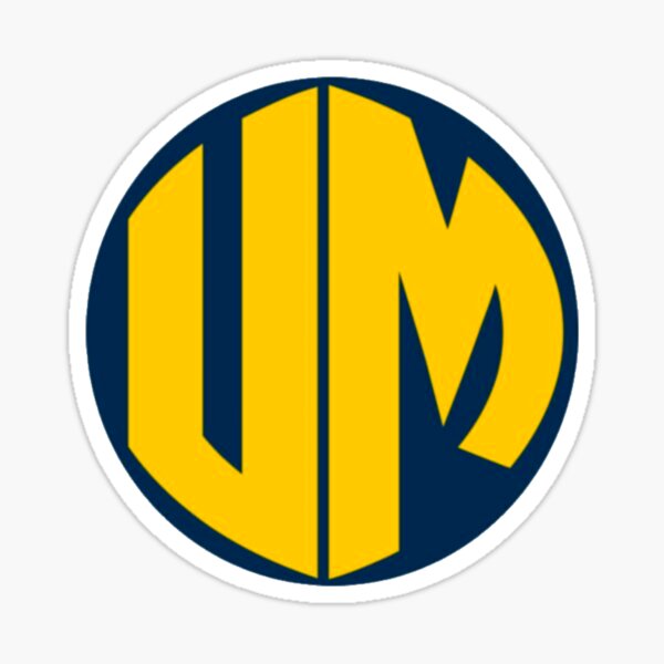 Item preview, Umich Tailgate Monogram designed and sold by jessicaleah15.