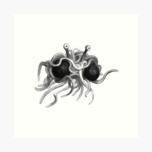 Item preview, Flying Spaghetti Monster designed and sold by MikeTheGinger94.