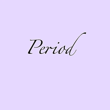 Artwork thumbnail, Period by Riah1618