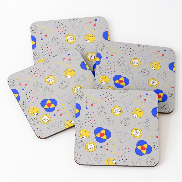 Item preview, Probability and Statistics on Grey designed and sold by fogoosherie.